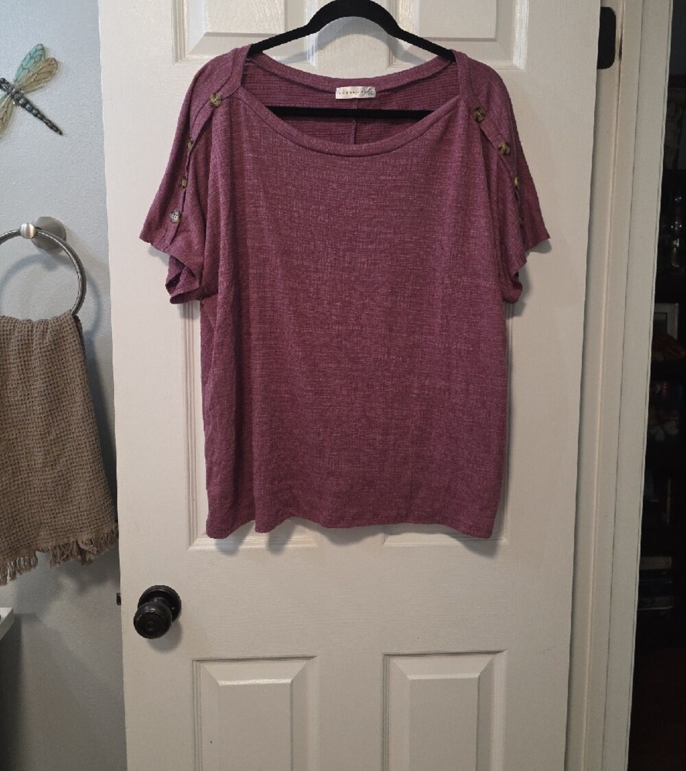 Retrology Mauve Top 2x
